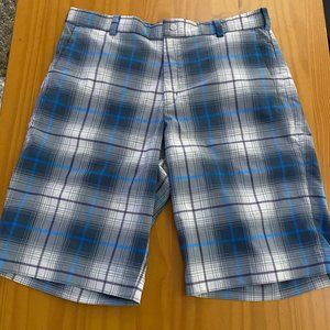 NIKE GOLF TOUR PERFORMANCE PLAID SHORTS